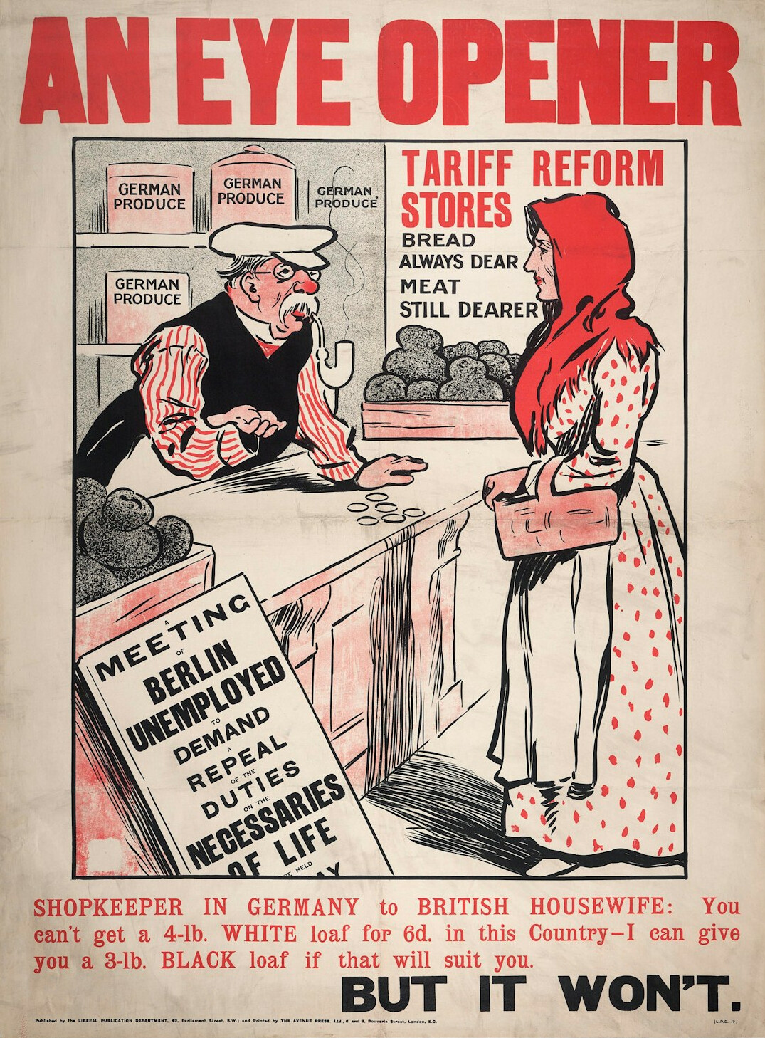 historical reklame poster