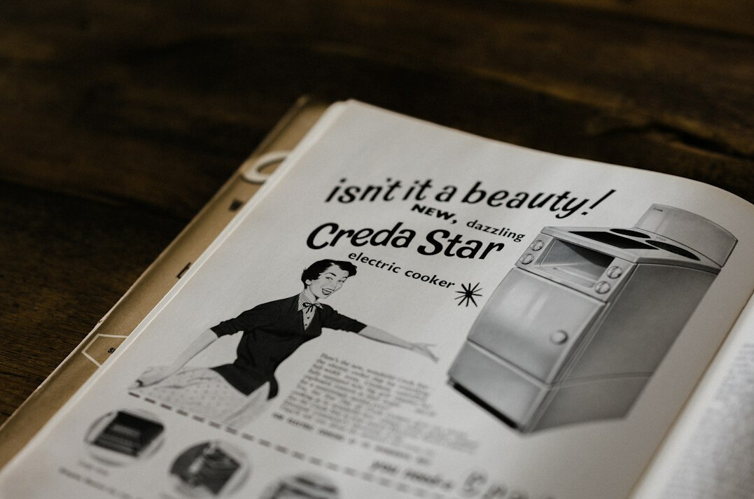 vintage print advertisement