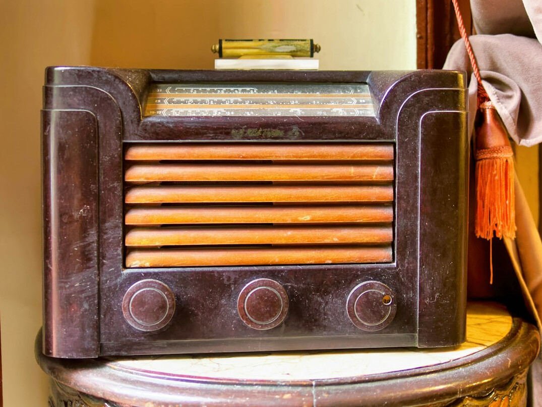 vintage radio ad